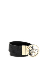 GUESS 2 USCITA Guess Cintura Donna Coal Logo - Nero Coal Logo